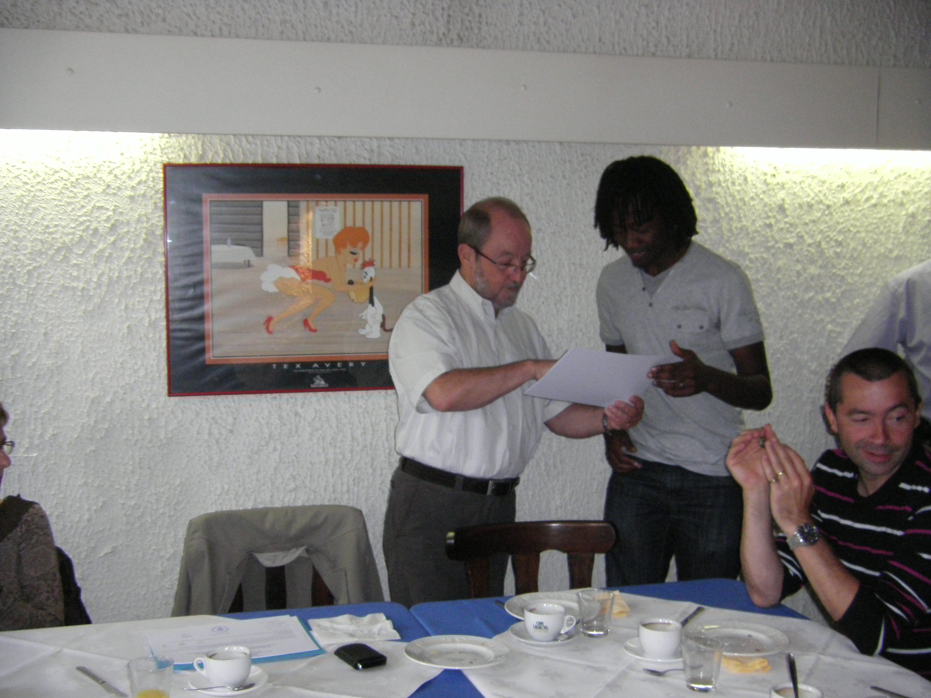 Remise des diplômes 2011 de la formation ESGE